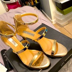 I.N.C International Concepts  SADIEEP PALE GOLD size 10M